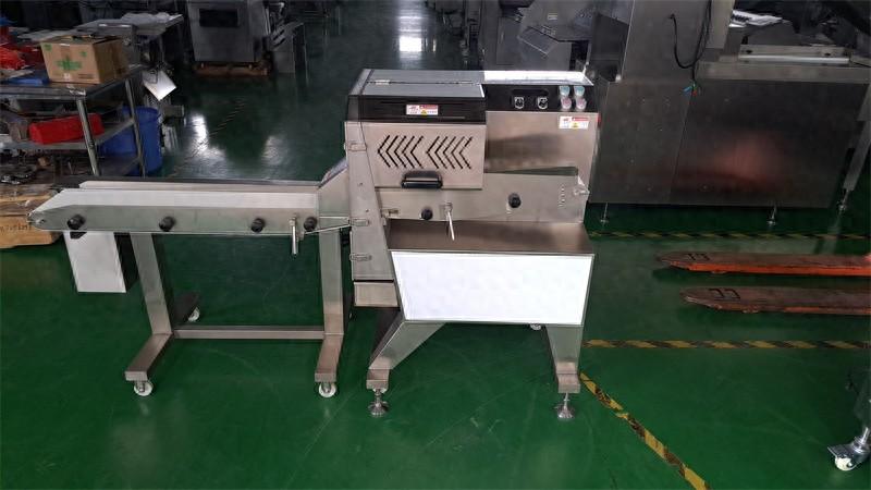 鹵肉切塊機能給豬牛肉、牛雜、臘腸臘肉等熟肉切片加工