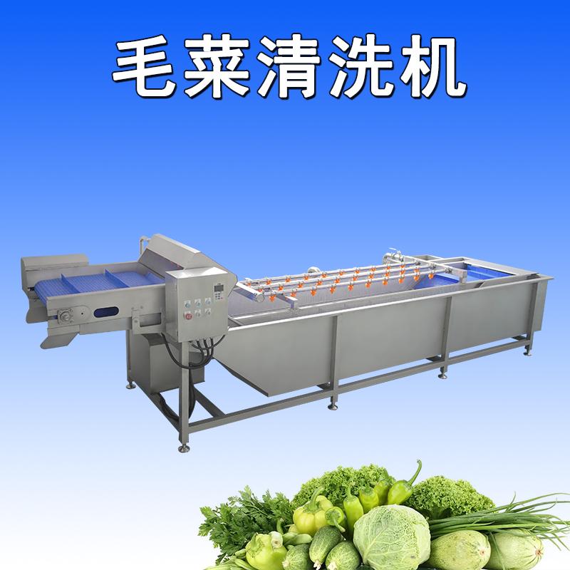 大型葉菜清洗機可將葉菜表面的污垢、沙粒和雜質(zhì)徹底清除